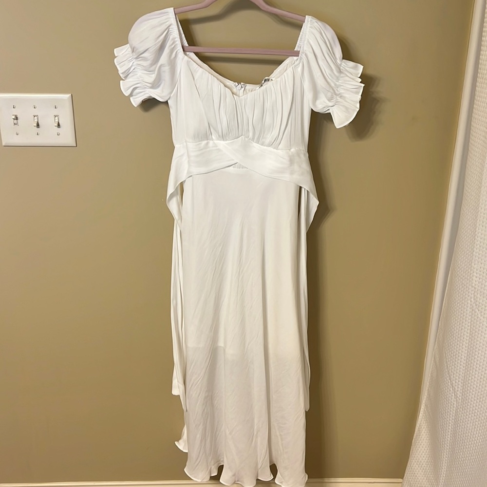 NWT White Midi Dress